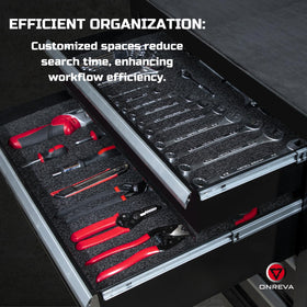 Odorless ONREVA foam keeps workspace clean and fresh.