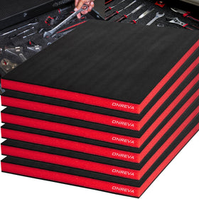 ONREVA Tool Box Foam 6Pack with organized tool slots for quick access.