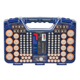 Ontel Battery Daddy organizes AA and AAA slots for quick finds