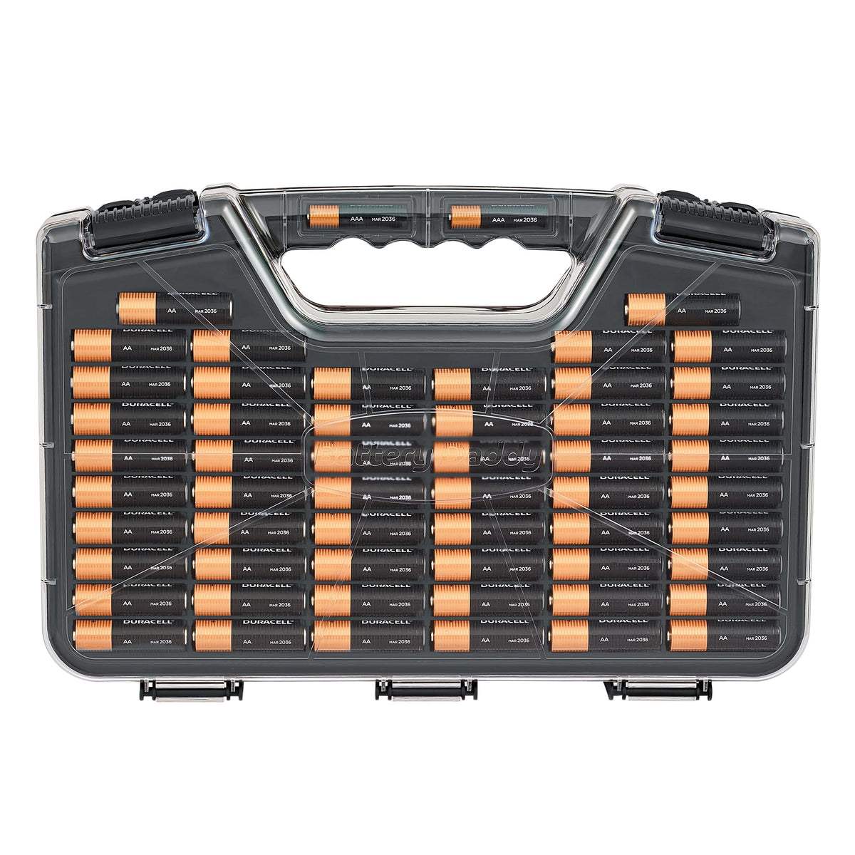 Ontel Battery Daddy portable case keeps batteries organized on the go