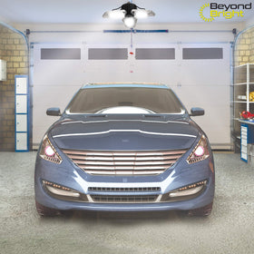 Ontel Beyond Bright LED panels set to 90-degree adjustability for versatile coverage