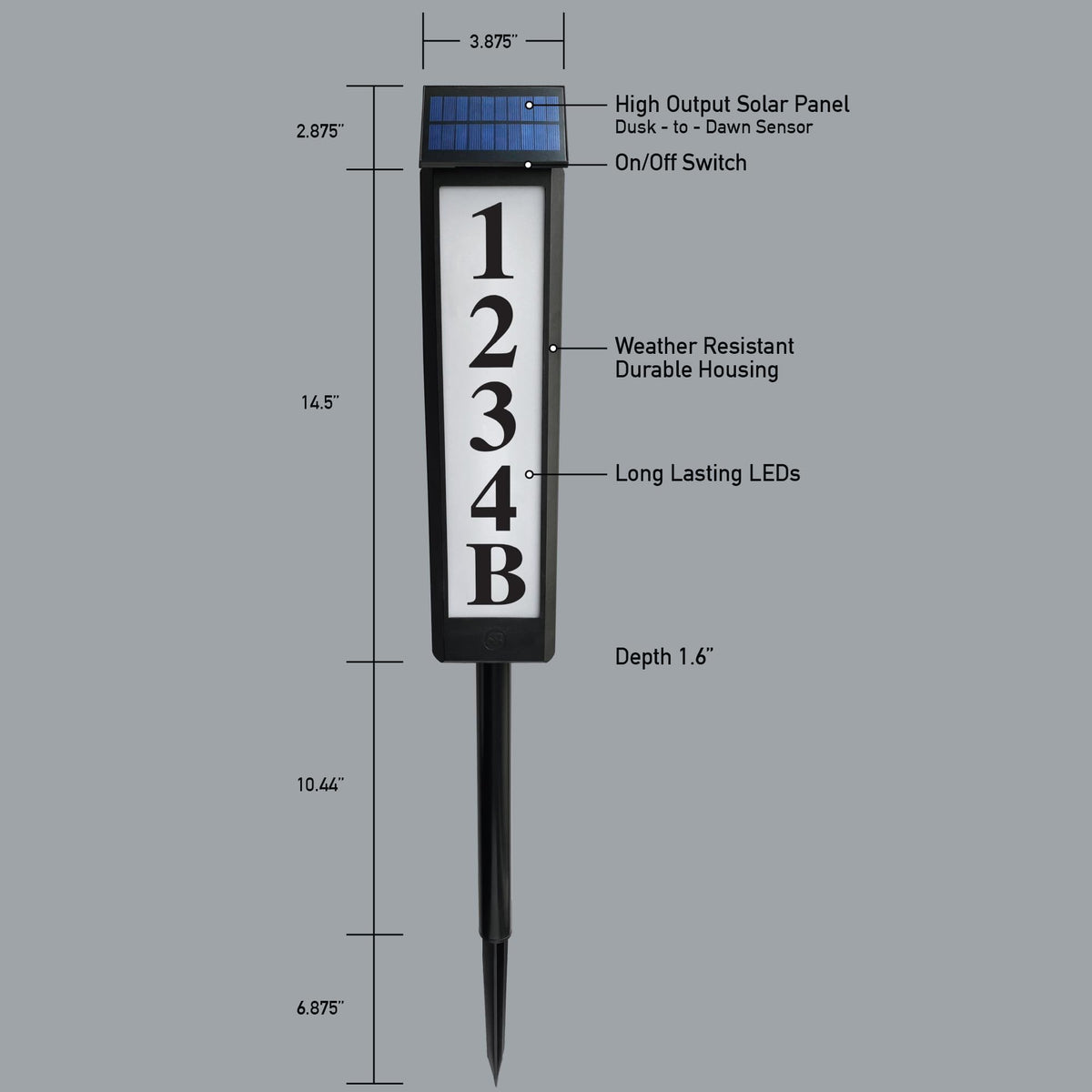 Ontel Sensor Brite compact, lightweight unit at 1.5 lb.