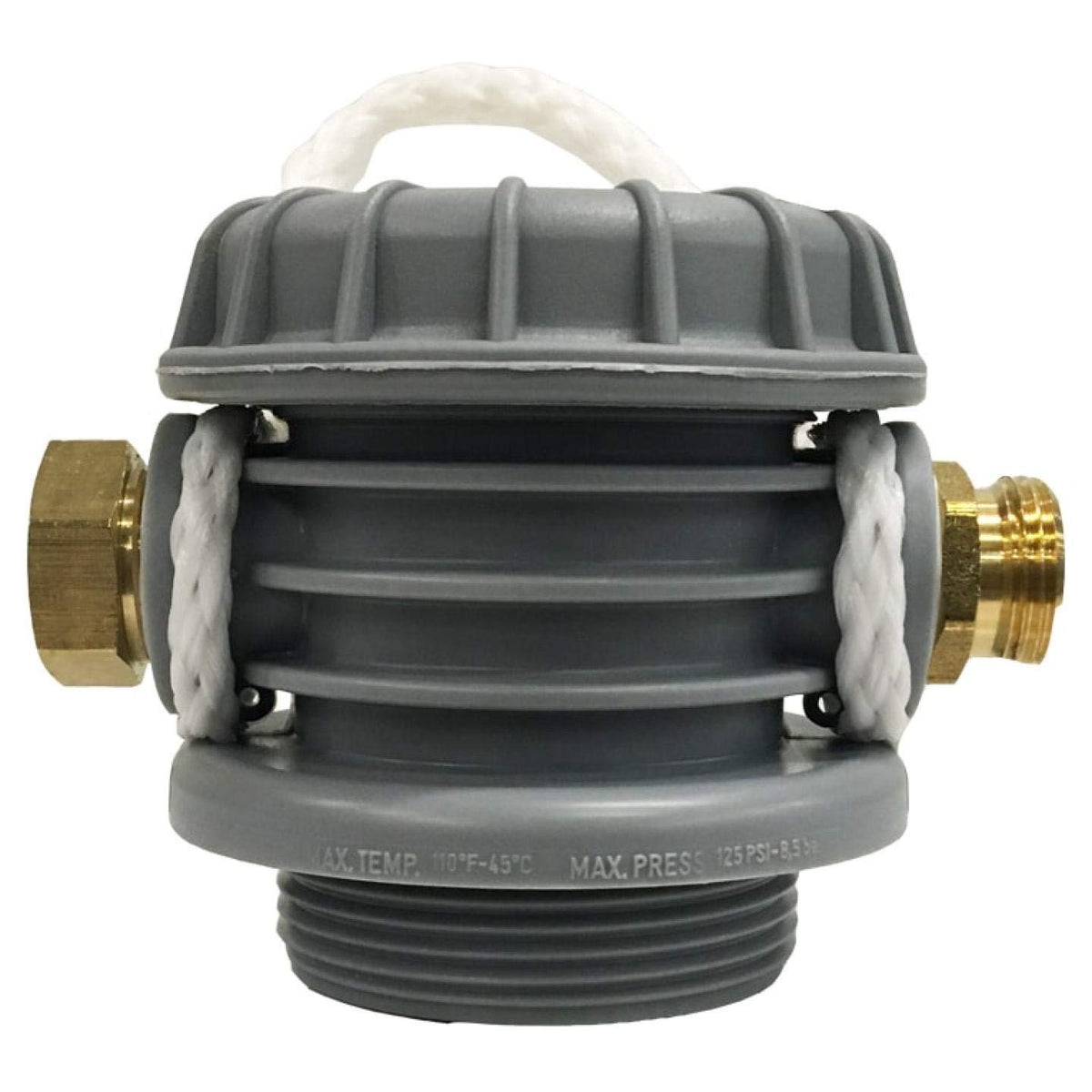 On The Go OTG4-VM-DBLSOFT brass fittings ensure drinking-water safety and durable connections.