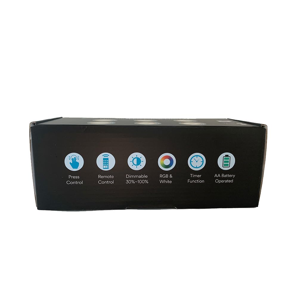 Onumii display-case ambient light with multi-color modes