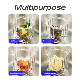 ONVIPSTOO meshmate waste rack securely holds bags for easy disposal