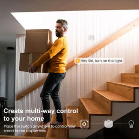 Onvis Smart Button in HomeKit setup screen for seamless control
