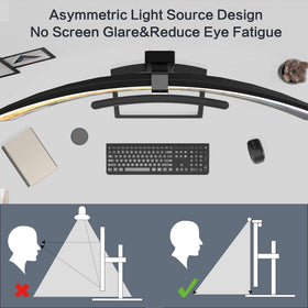 ONWAY camera base keeps webcam above the lamp to save desk space