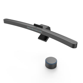ONWAY curved monitor light bar with remote for precise brightness control and color temperature