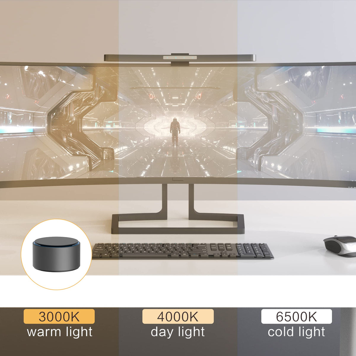 ONWAY remote-control modes simplify brightness and color temperature adjustments