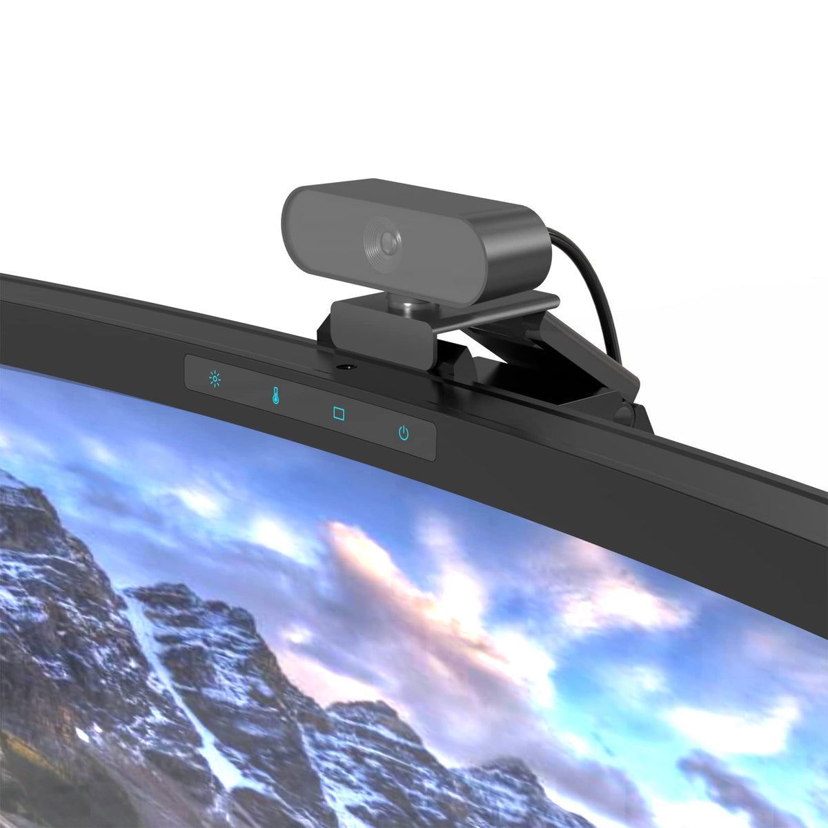 ONWAY three-piece base design fits most monitors for stable setup