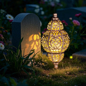 ONWEII hanging lanterns from trees brighten walkways and entryways