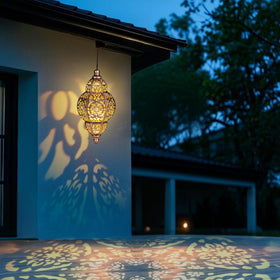 ONWEII walkway lanterns guide guests along garden paths with soft light