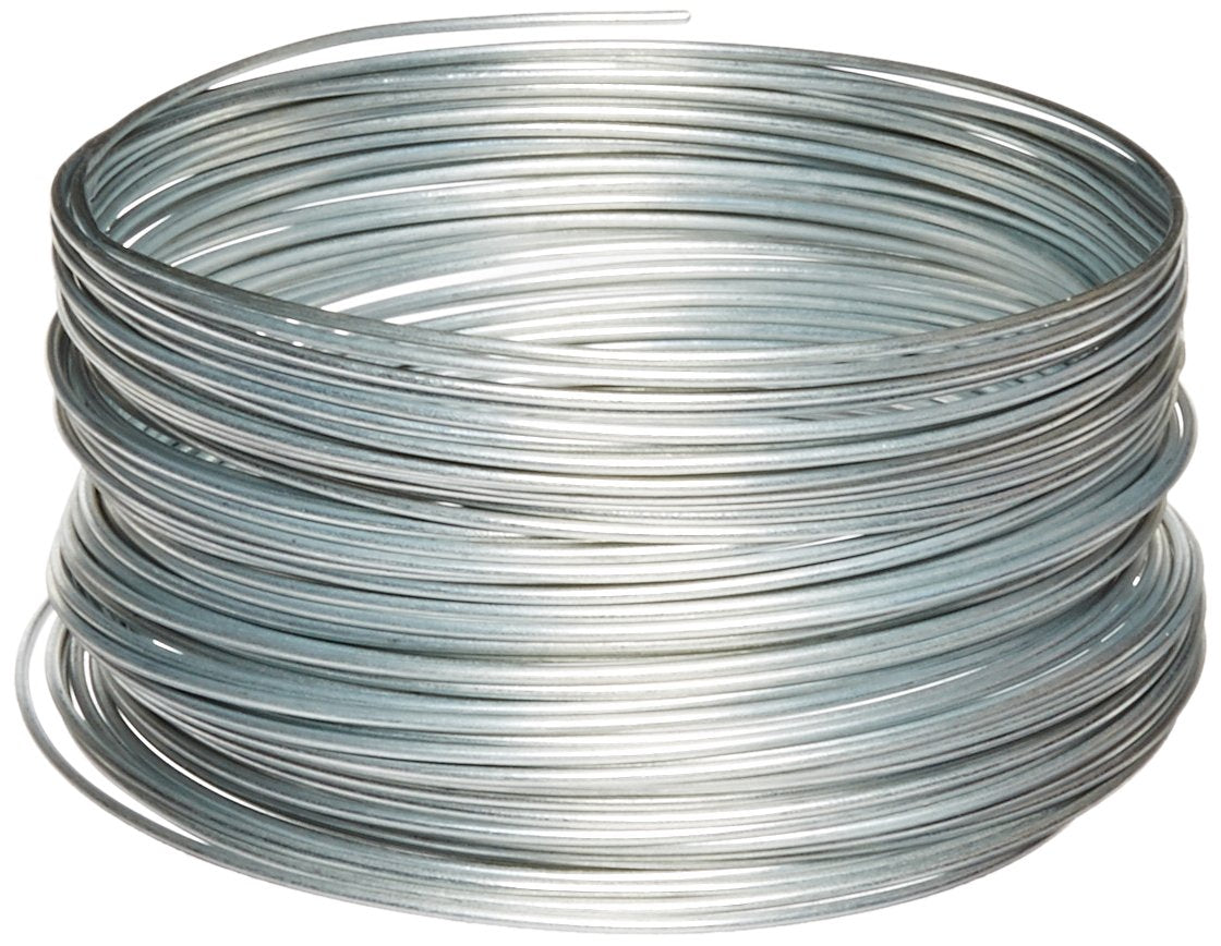 OOK 50141 12 gauge galvanized wire for durable fencing and craft projects, 100 ft long