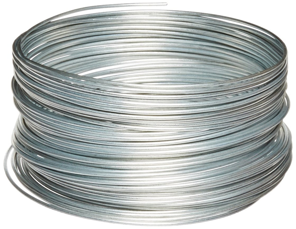 OOK 50141 12 gauge galvanized wire for durable fencing and craft projects, 100 ft long