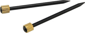 OOK brass finish wall hangers provide durable, low-profile mounting for framed art.