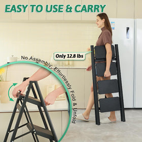 OOSOFITT anti-slip steps reduce slips during indoor tasks.