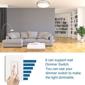 OOWOLF flicker-free ceiling light supports eye comfort during tasks