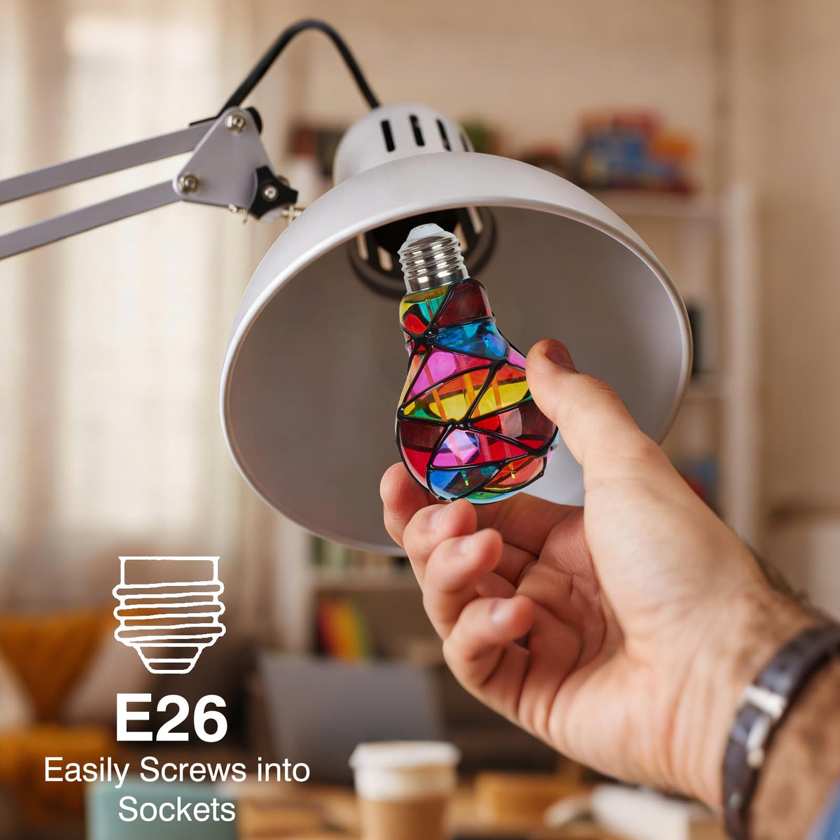 opiucl color-changing light bulb providing dynamic ambient options