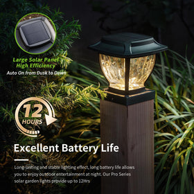 OPOIRA post cap light installation on fence post