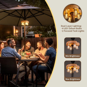 OPOIRA durable ABS wood-grain finish resists weather while remaining stylish