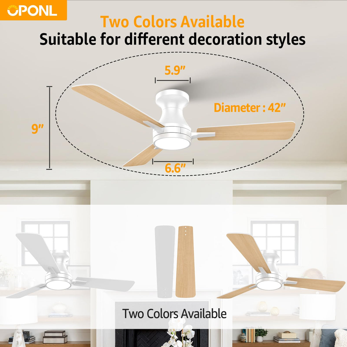 OPONL suitable for indoor and covered outdoor spaces for versatile use.