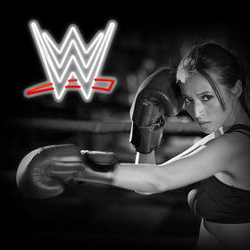 Optiacan Wrestling Neon Sign brightness control lets you set the mood.