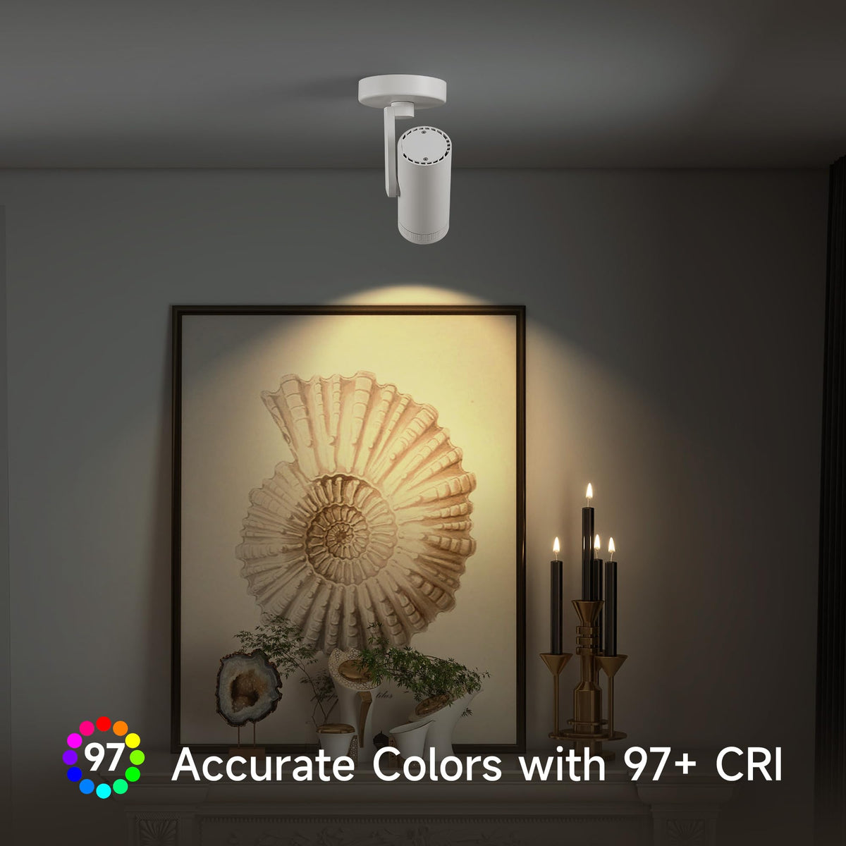 Opulux beam-angle 10-55 degrees enables customizable task lighting