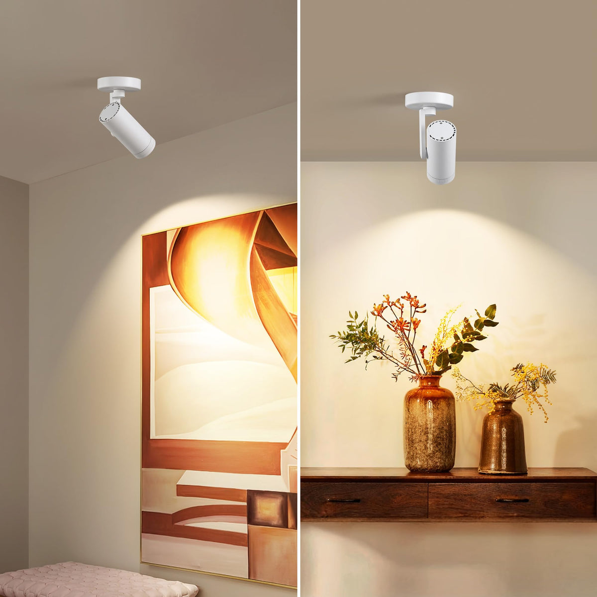 Opulux wall-mount installation with included hardware