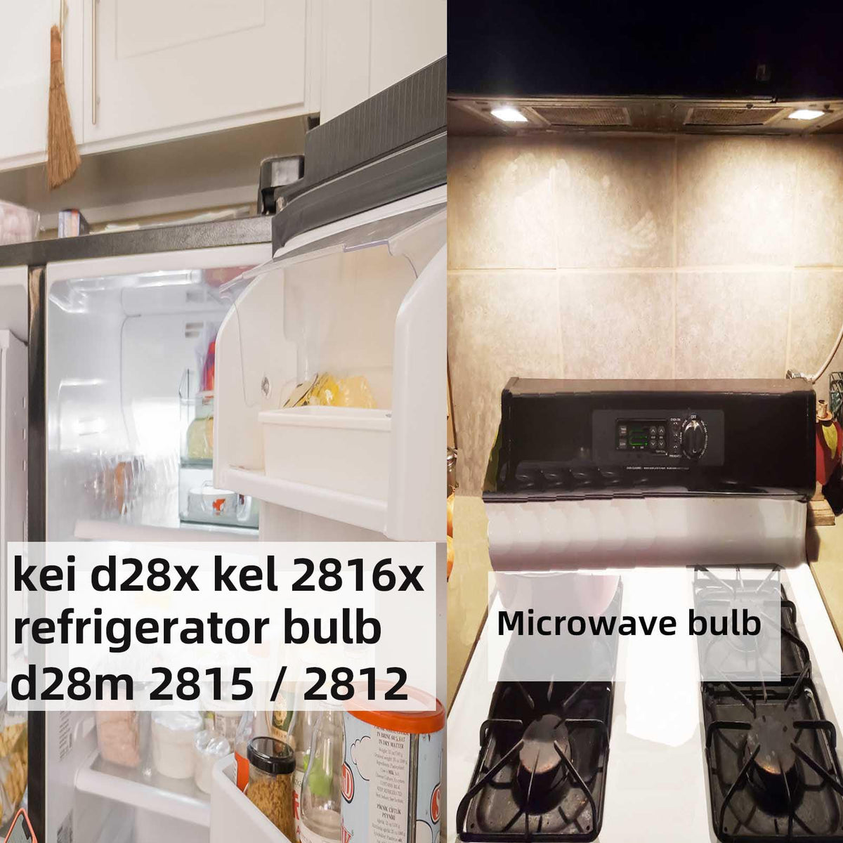 OPXELUYO KEI D28X freezer bulb provides high brightness for cold storage