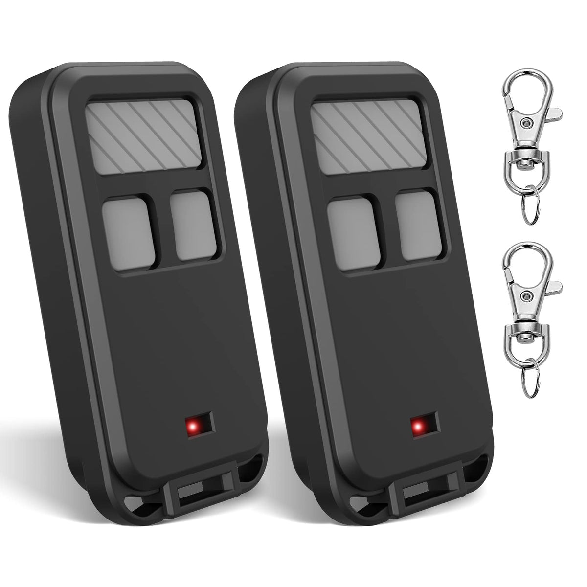 Oraneyun 890MAX remote with three-button layout for universal garage control.