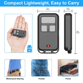 Oraneyun long-range remote working up to 120 feet for easy access.