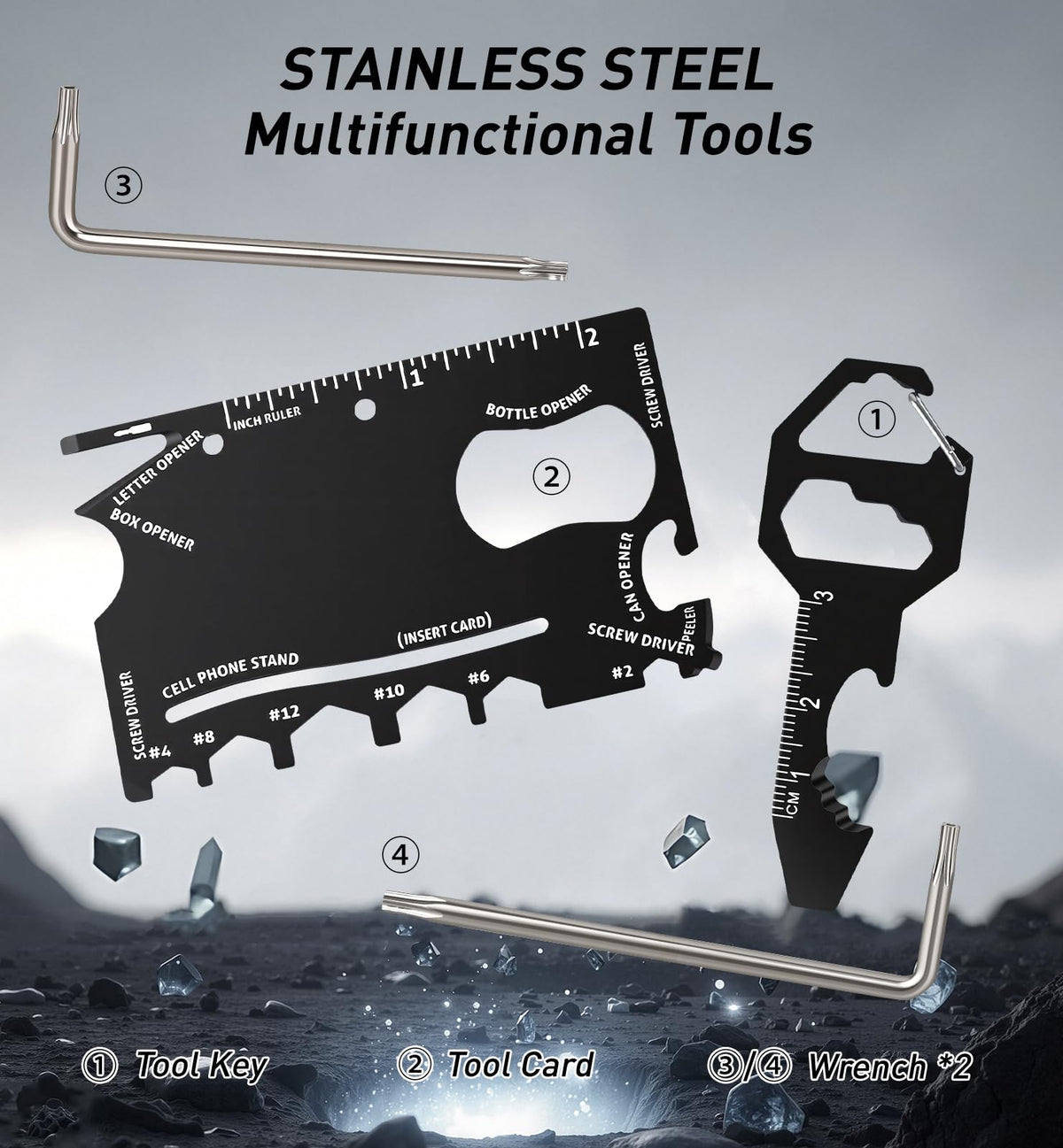 OrbitShell holster included for secure, rapid carry and access.