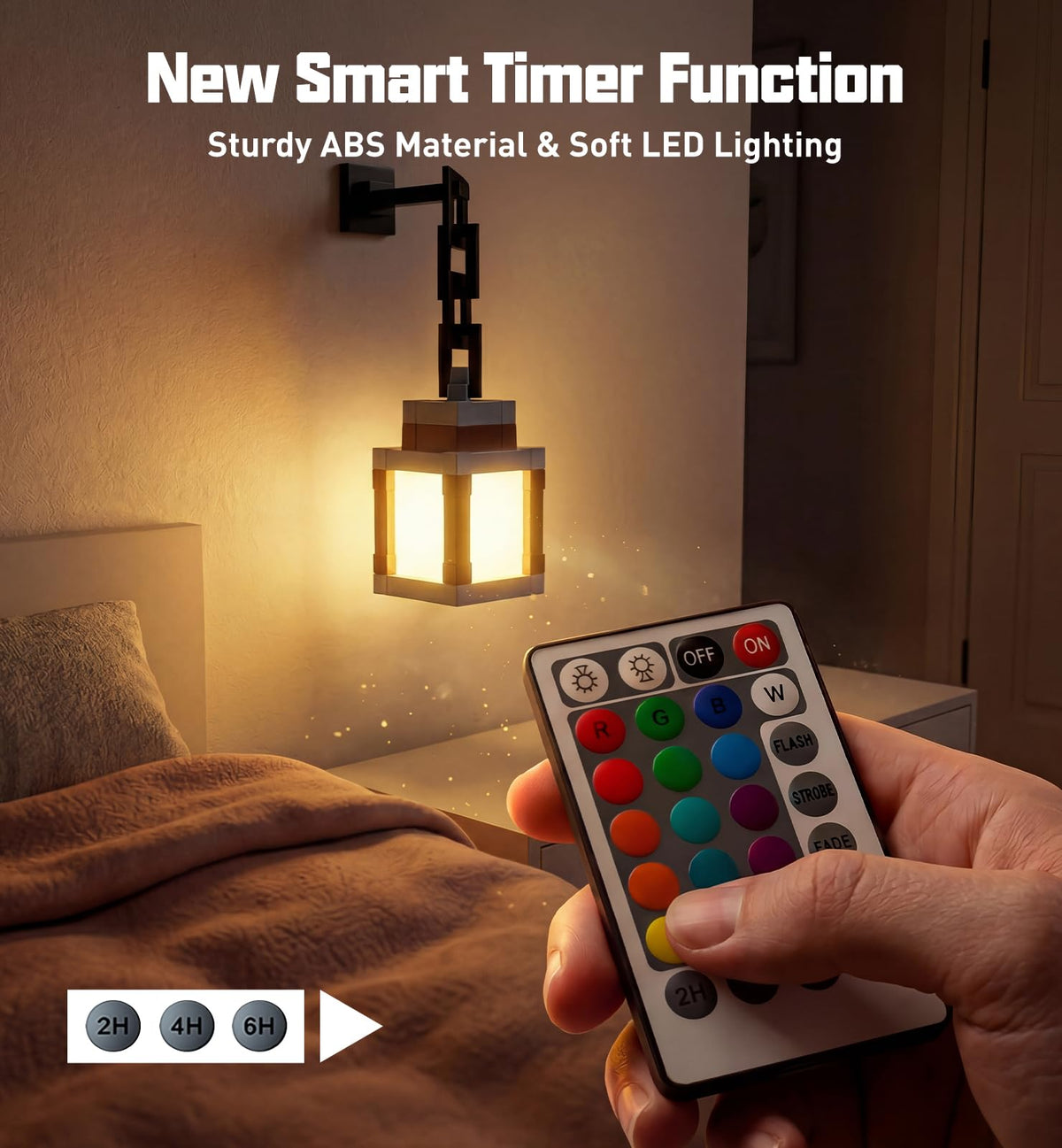OrbitShell RGB LED with 16 colors for mood lighting