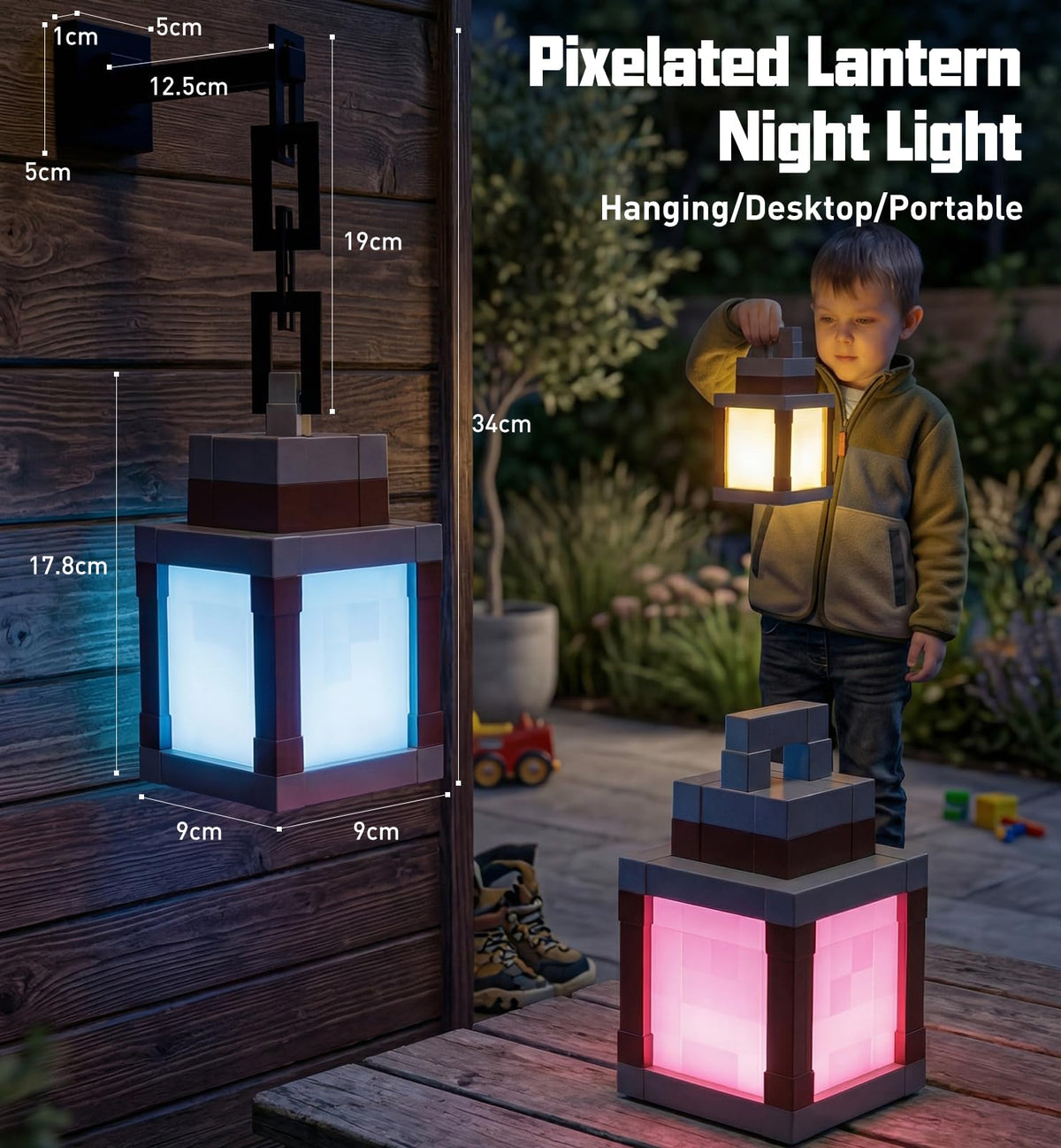 OrbitShell Touch and Remote allow easy color changes and lighting modes