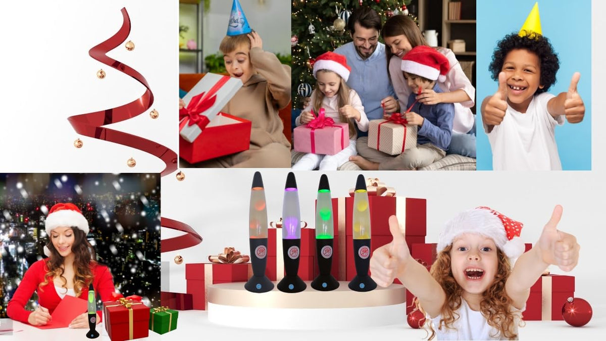 ORDERSOON gift-ready magma lamp suitable for birthdays and housewarmings