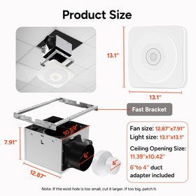 OREiN LED light panel provides 1500lm with 2700K-6500K color temp