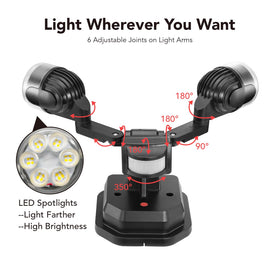 OREiN outdoor light dusk to dawn mode for evening illumination