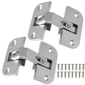 Oreutkd adjustable pie cut corner hinge enabling precise height alignment for quiet cabinet doors