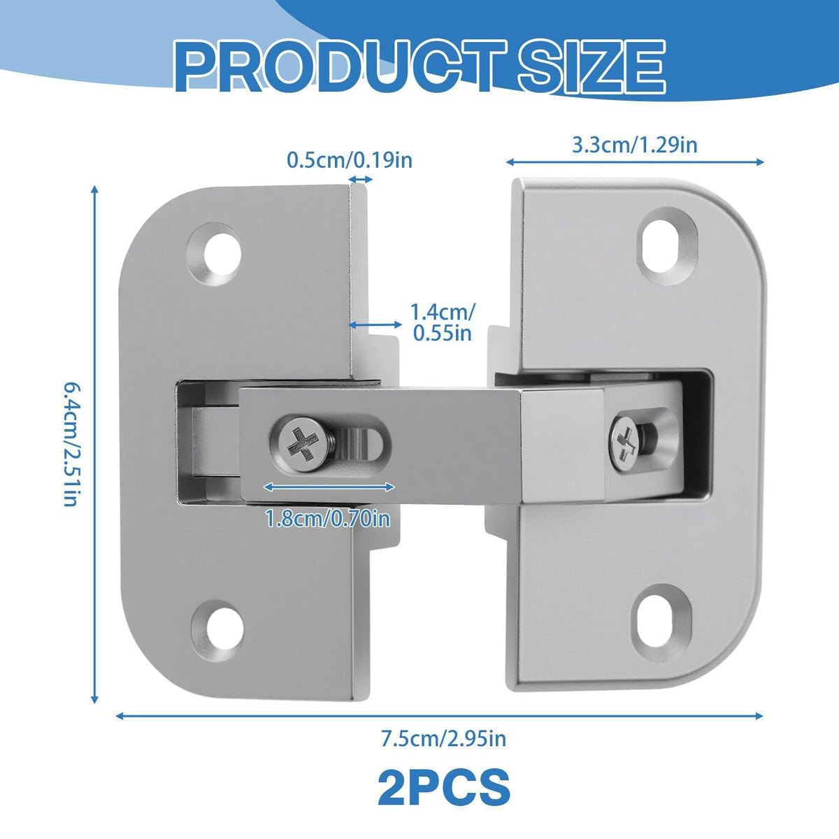 Oreutkd concealed pie cut corner hinge for a clean look on full inset doors