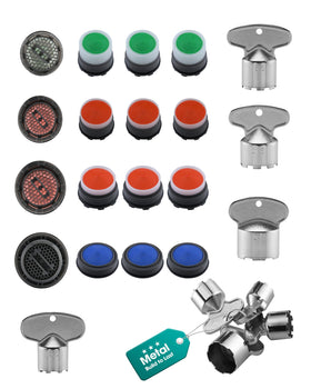 OrgCreator aerator removal tool set for quick, DIY faucet maintenance.