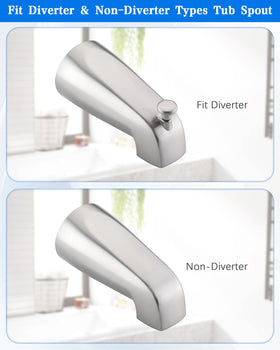 OrgCreator tub spout adapter enables easy DIY installation without special tools.