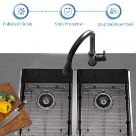 Orgneas in-sink cooling rack keeps produce organized during prep