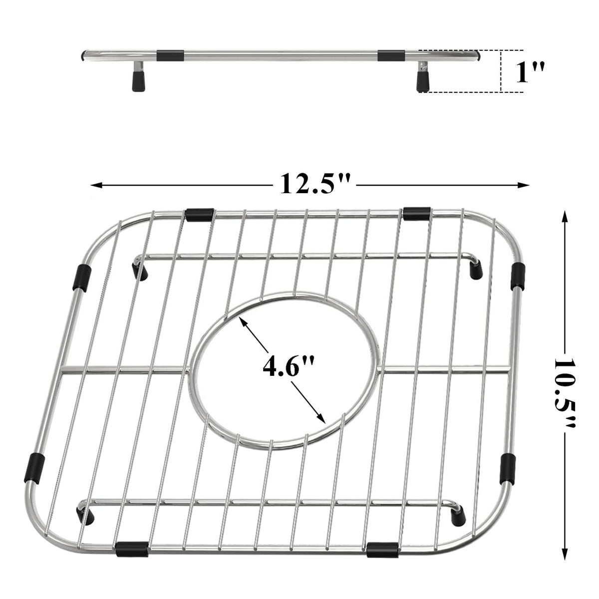 Orgneas 304 stainless steel close-up highlighting rust resistance
