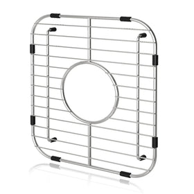 Orgneas sink grid main view showing protective design and sleek finish