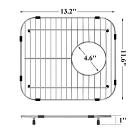 Orgneas stainless steel grid with welded edges shows durability and sleek finish