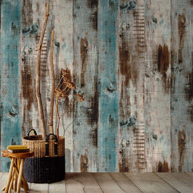 Orgrimmar wood peel and stick wallpaper grain texture for quick living room refresh