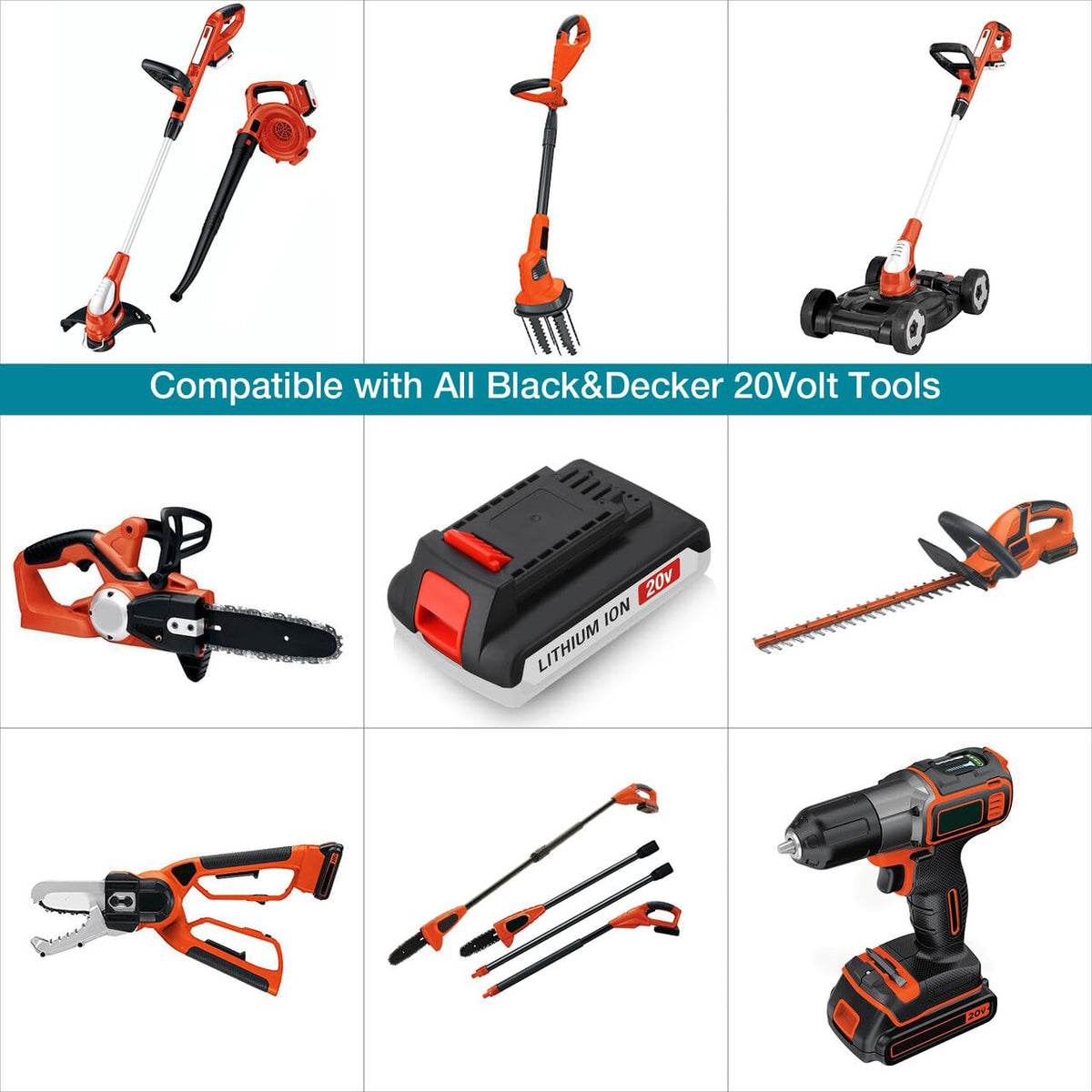 ORHFS high-capacity cell supports longer use per charge for daily tasks.