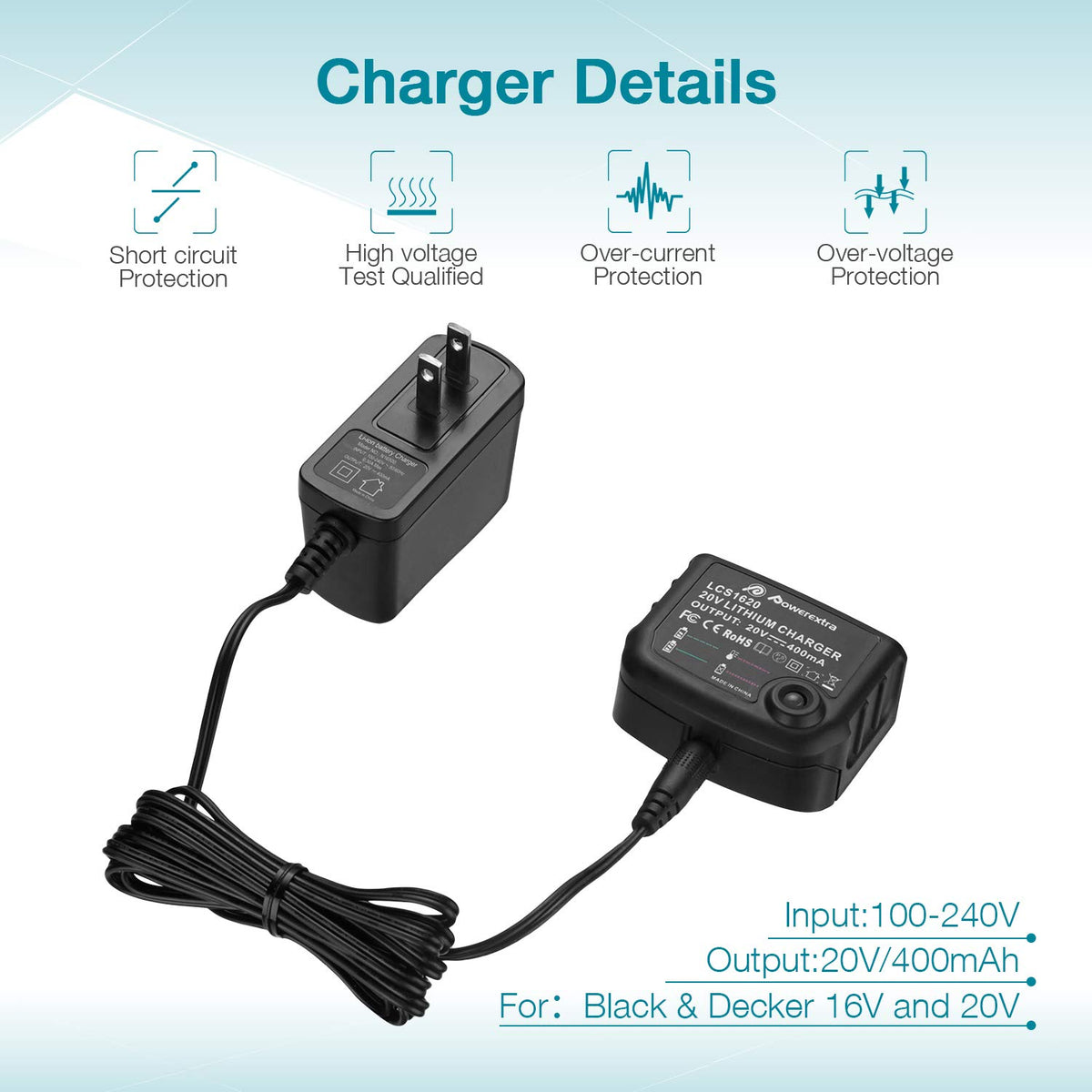ORHFS LBXR20 battery close-up emphasizing durable cell construction.