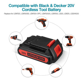 ORHFS LBXR20 battery packaging image with ready-to-use contents.