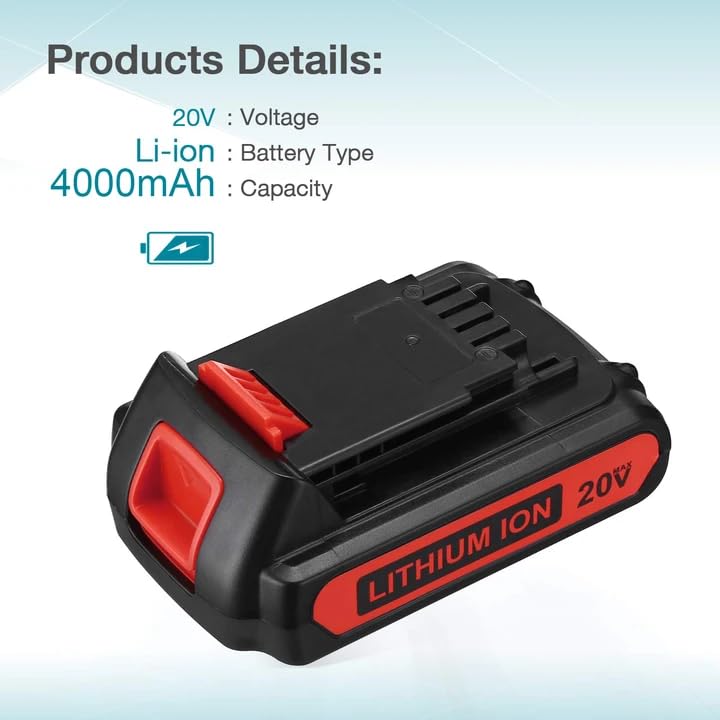 ORHFS LBXR20 charger front view for easy at-home charging.